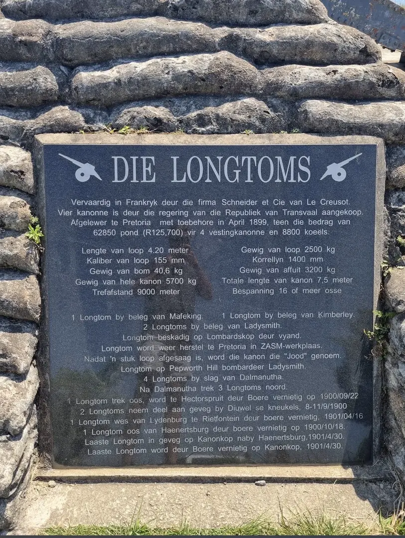 Long Tom Monument & Cannon
